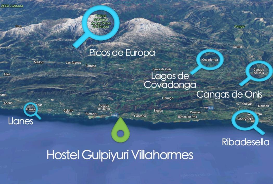 Hostel Gulpiyuri Llanes Villahormes Ngoại thất bức ảnh